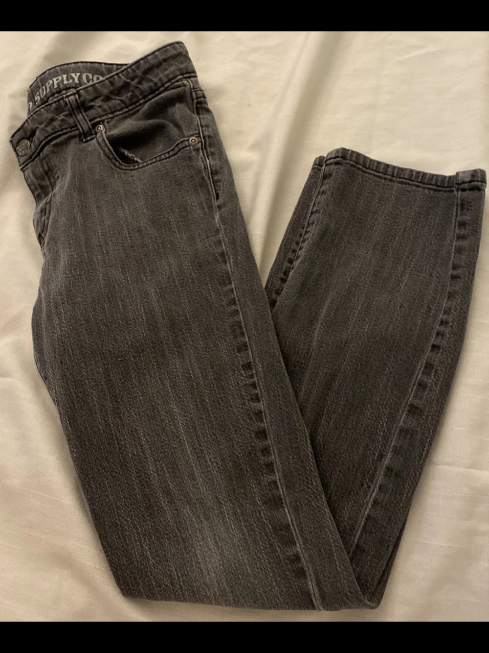 Mossimo Supply Co Skinny Black Size 16